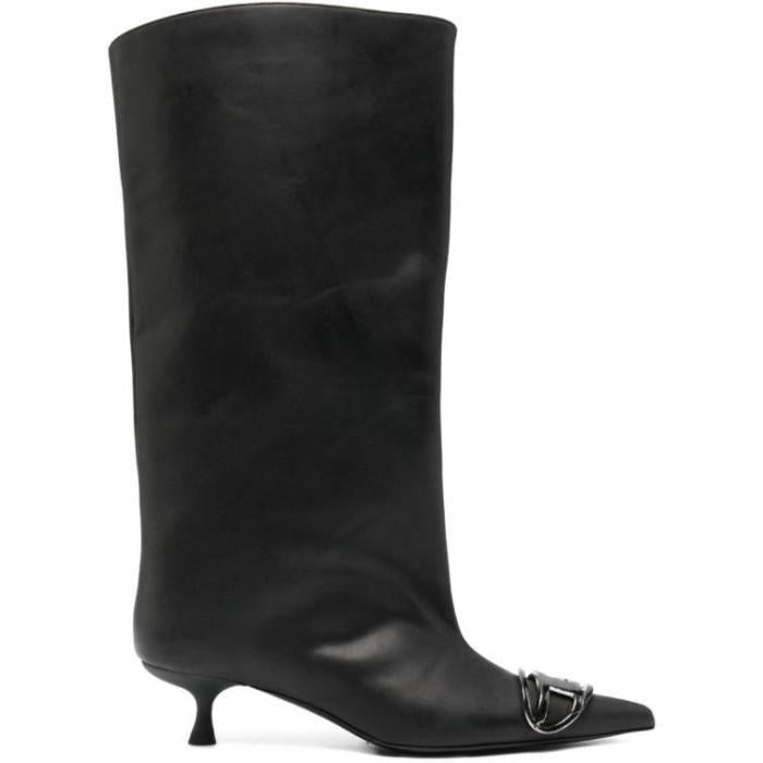DIESEL Black Tube Mid Boots Y03799 P7389 T8013