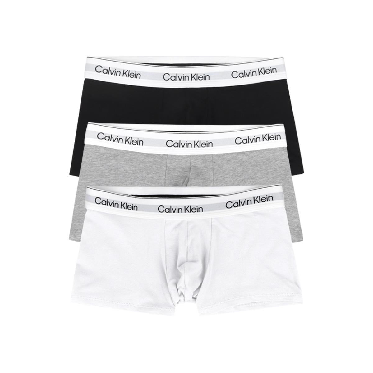 Calvin Klein Men’s Cotton Boxer Briefs 3-Pack Underwear Set NB4389 906
