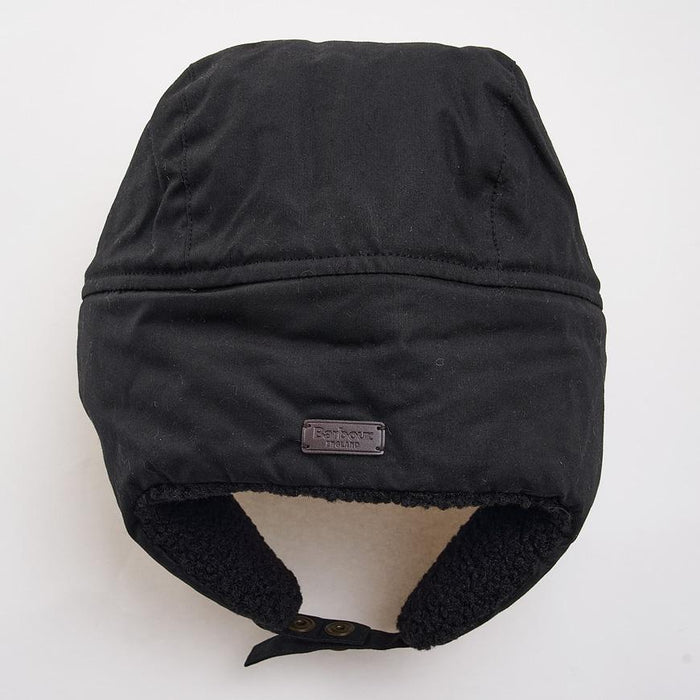 Barbour Mens Mollar Wax Trapper Hat MHA0710 BK31