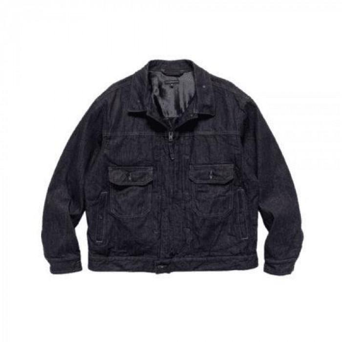 Engineered Garments Indigo 12oz Cone Denim Trucker Jacket 24F1D007 PS200 NL089