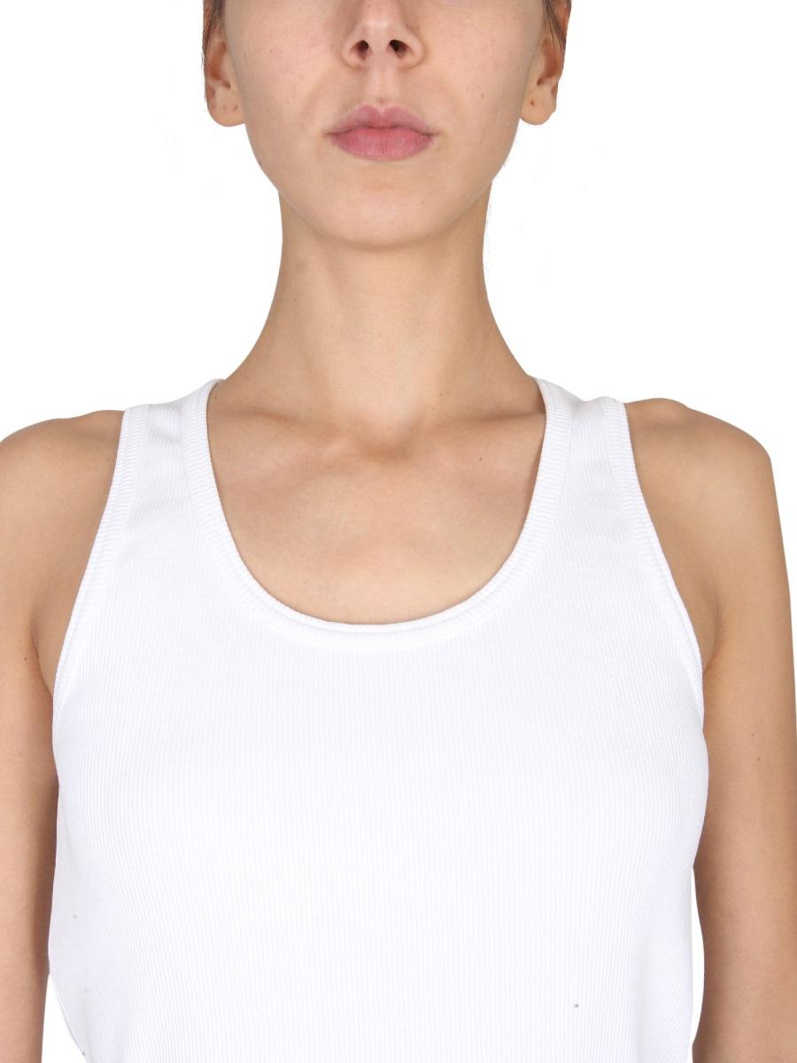 Bottega Veneta Sleeveless Cotton T-Shirt White Women’s