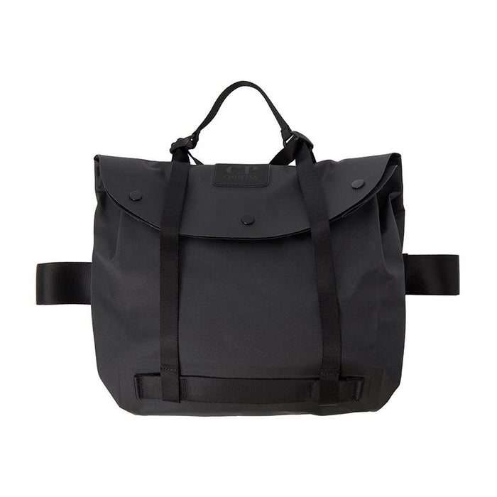 CP Company Black Nylon Waist Bag for Men