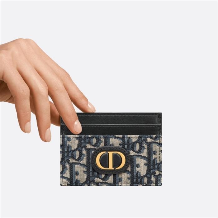 DIOR 30 Montaigne 5-Slot Women's Card Holder S2152UTZQ M928