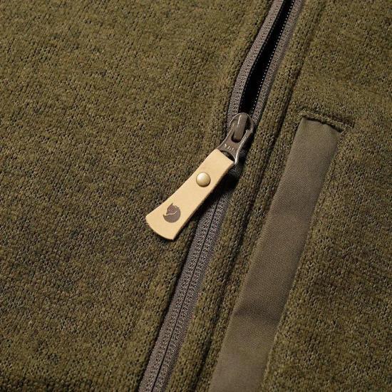 Fjallraven Buck Fleece Jacket Dark Olive Men’s 81328633