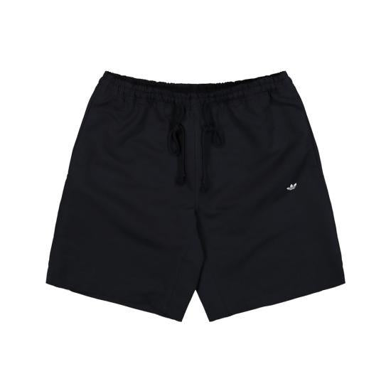 SONG FOR THE MUTE Black Cotton Drawstring Shorts