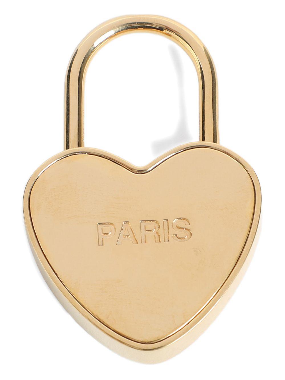 CELINE Gold-Tone Charm Pendant Accessory Jewelry