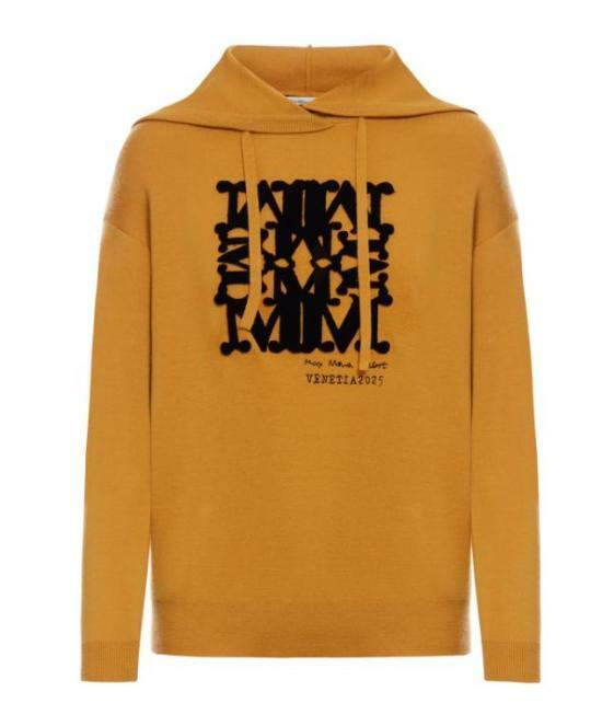 Max Mara SFINGE Wool Hoodie Sweater 113610716 00