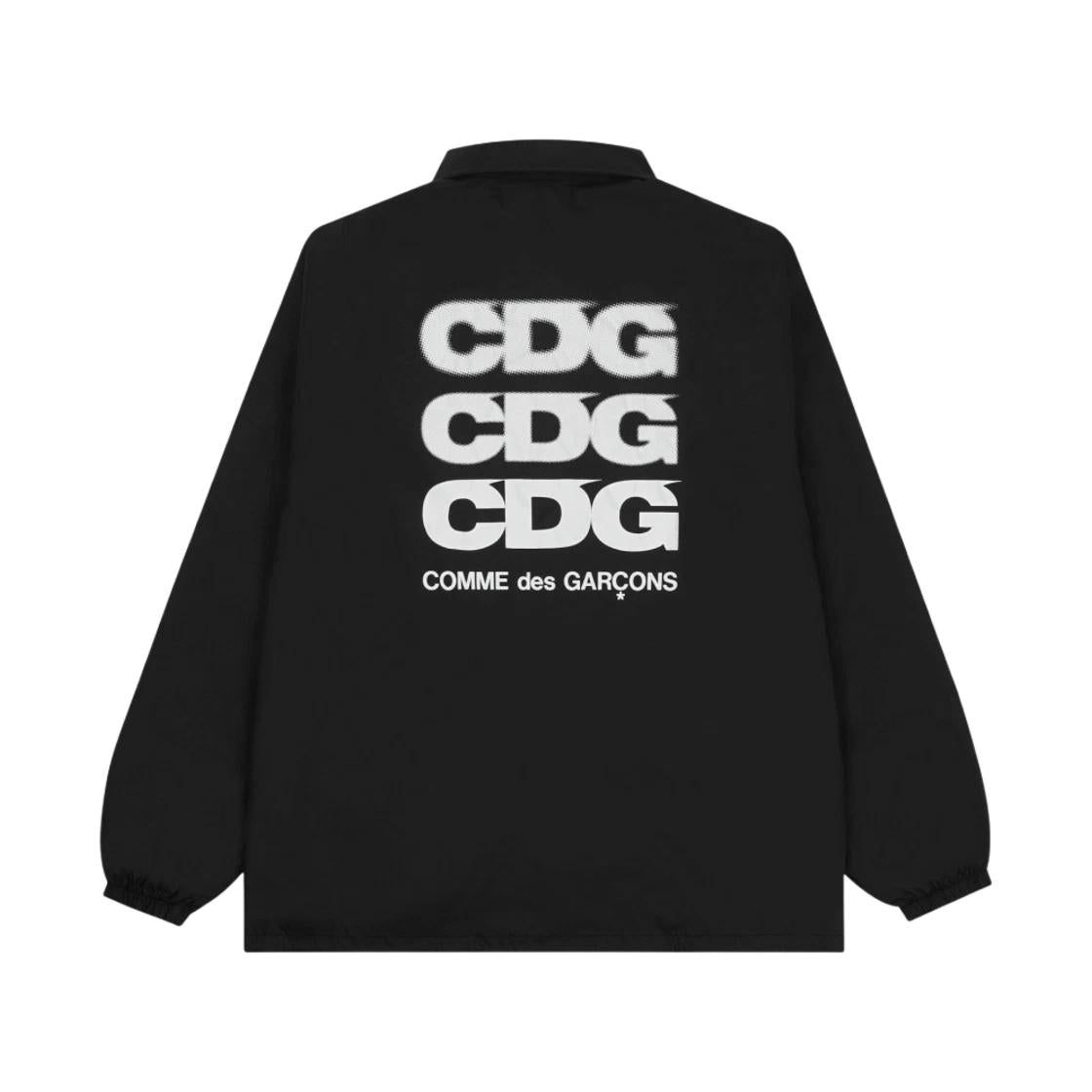 Comme des Garcons Logo Coach Jacket Black Unisex SZ J004 051 1