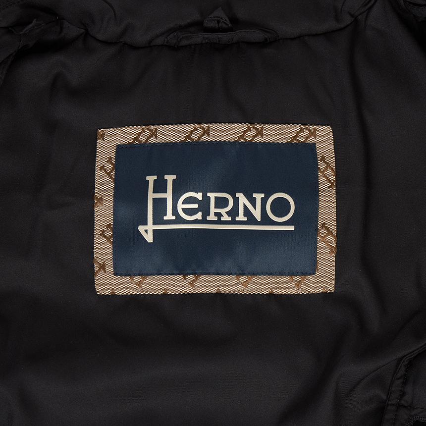 Herno Men's Monogram Down Puffer Jacket PI001177U 12414Z 9300