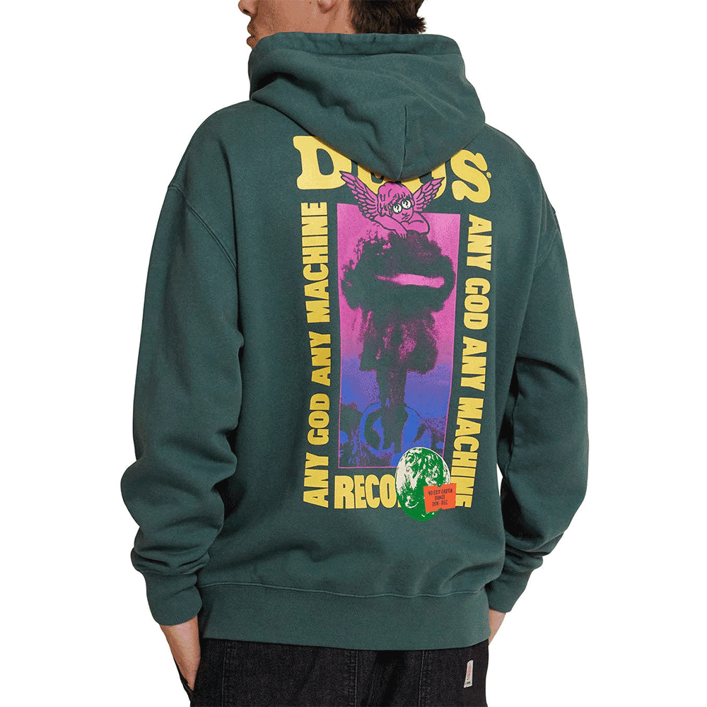 Deus Ex Machina Angel Graphic Hoodie Pullover Sweatshirt Men’s DMF248534 FBI