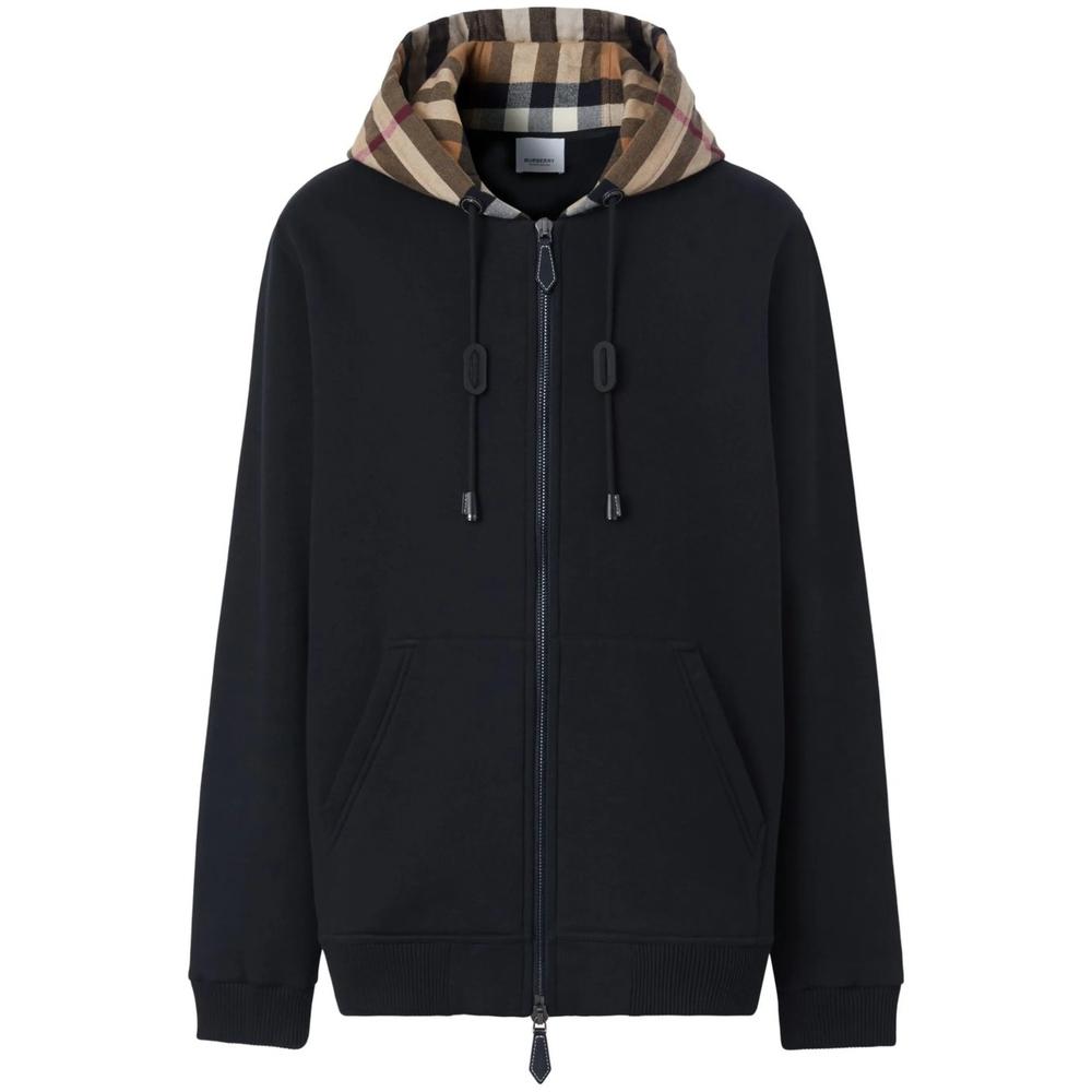 BURBERRY Black Zip-Up Samuel Jacket