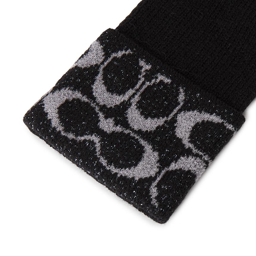 Coach Women’s Knit Gloves & Beanie Set COWC554585 001