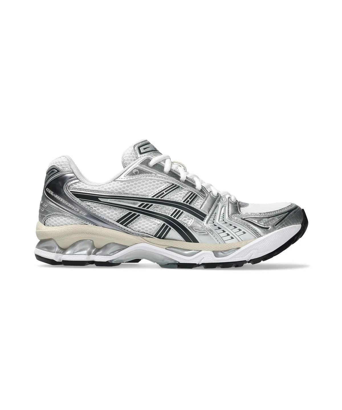 Asics GEL-Kayano 14 White Black Silver Low Top Sneakers 1203A537 110