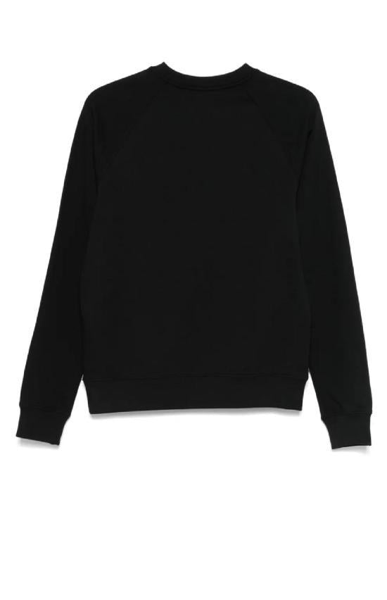 MSGM Black Long Sleeve Sweatshirt Women’s Cotton Top 2000MDM51 330000099