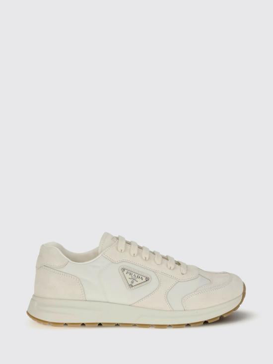 PRADA Men's Ivory Sneakers 2EE455 FG000
