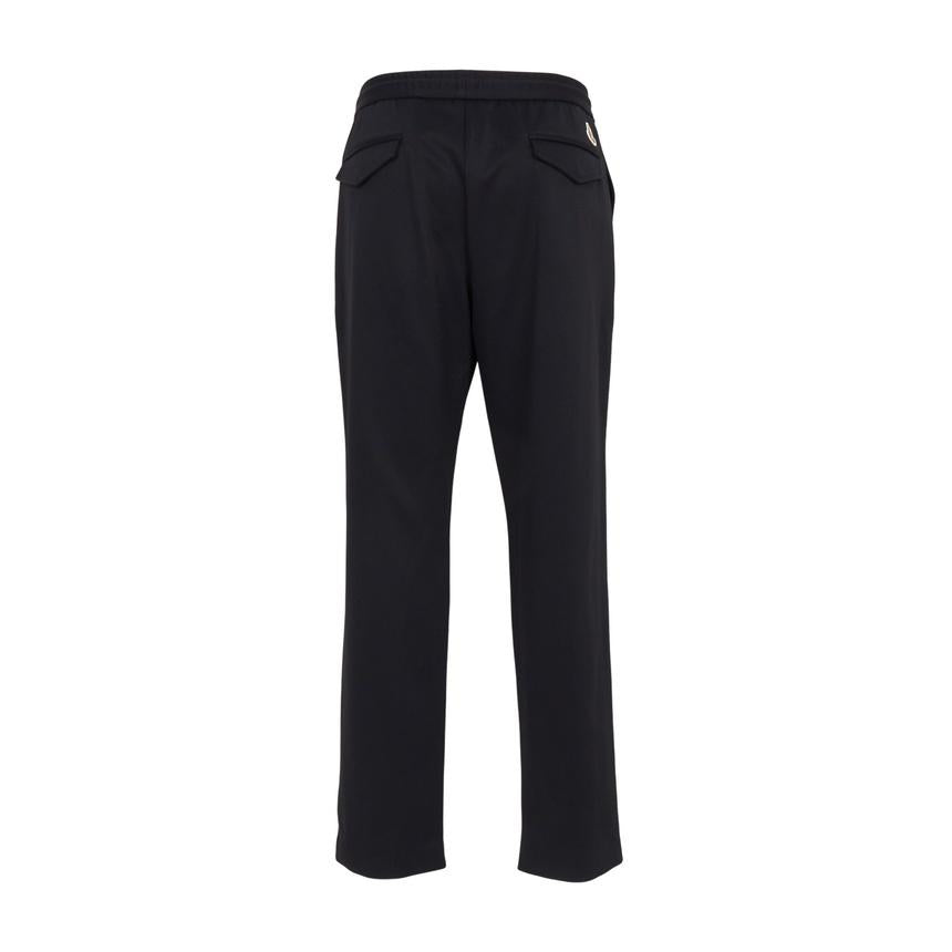 Moncler Men’s Jogger Pants Black Cotton Blend Classic Pants