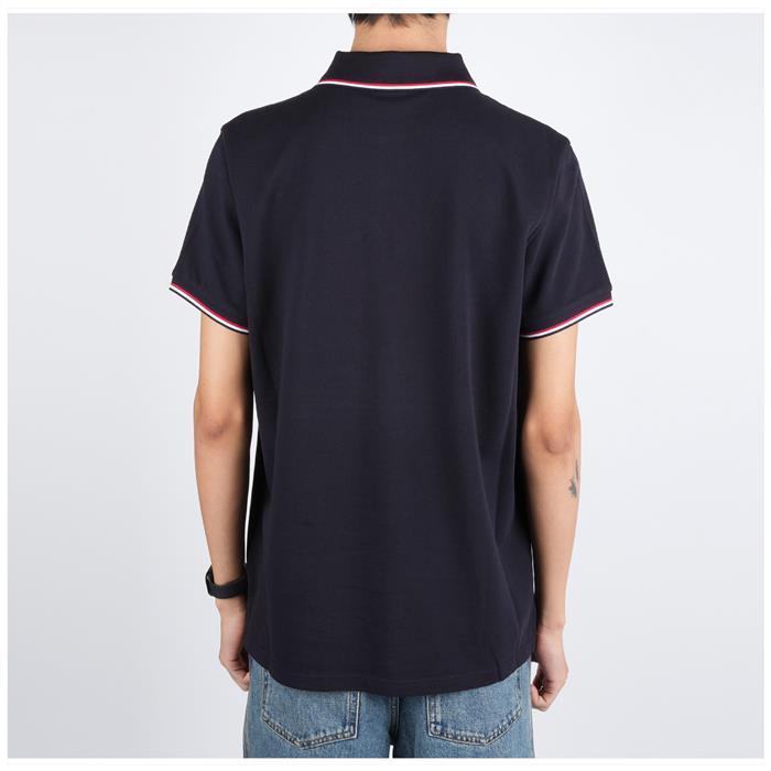 Moncler Logo Patch Short Sleeve Polo Shirt 8A70300 84556 77X