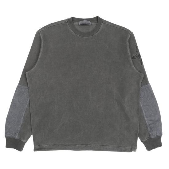 STONE ISLAND Black Long Sleeve Sweatshirt L2S156100033 S00V2 V0029