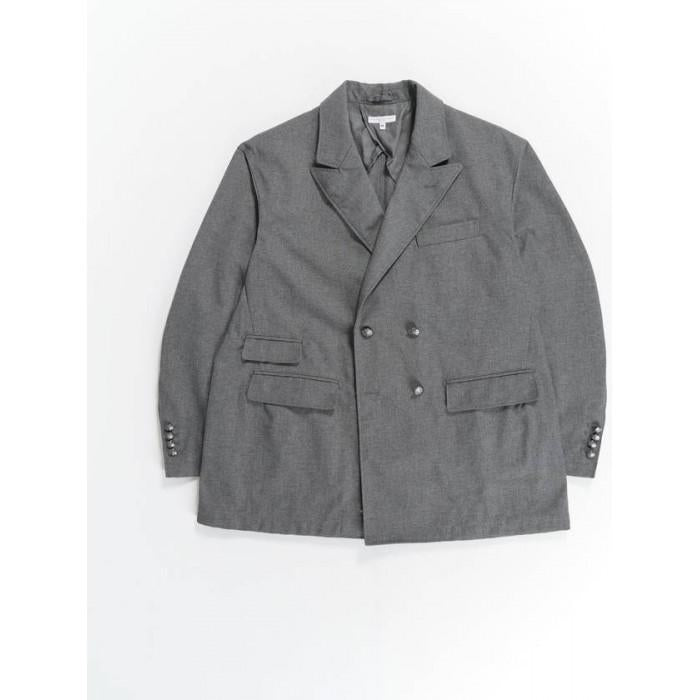 Engineered Garments Grey PC Hopsack Newport Jacket Men 24S1D029 OR223 ZT189