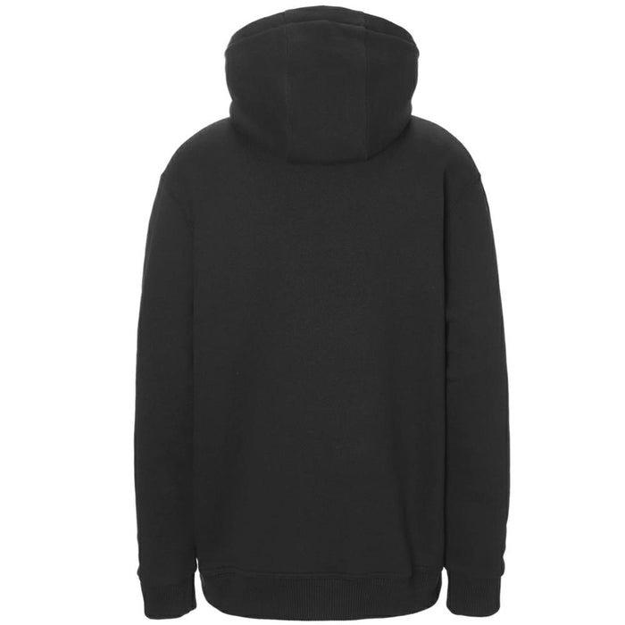 BURBERRY Embroidered Logo Black Hoodie Men’s Cotton Pullover