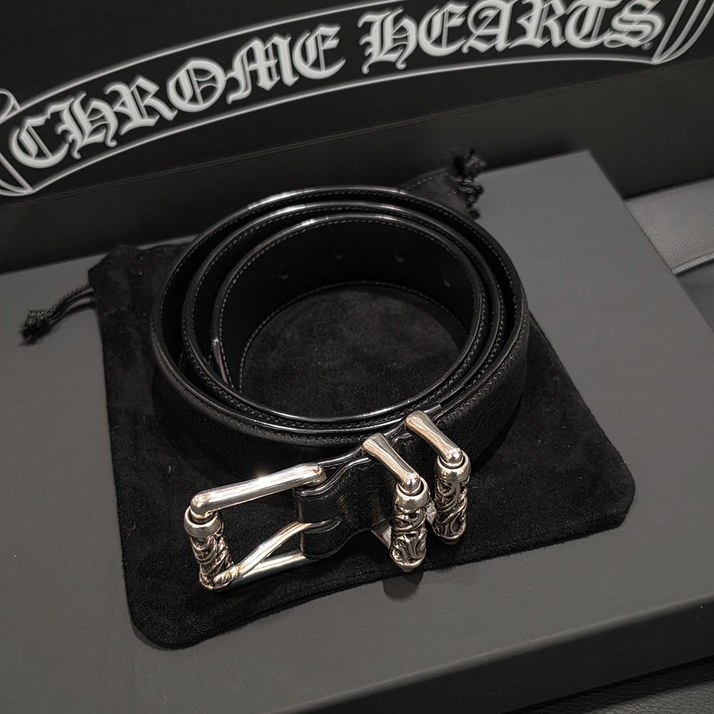 Chrome Hearts Leather Roller Belt Men’s