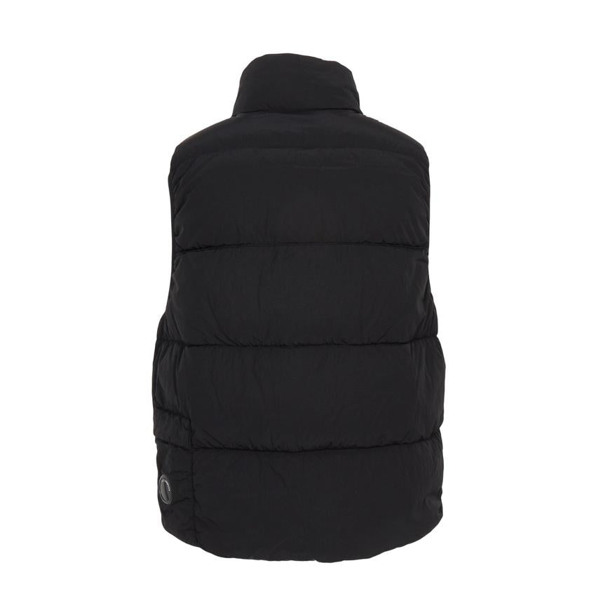 CP Company Black Down Puffer Vest Men’s Outerwear