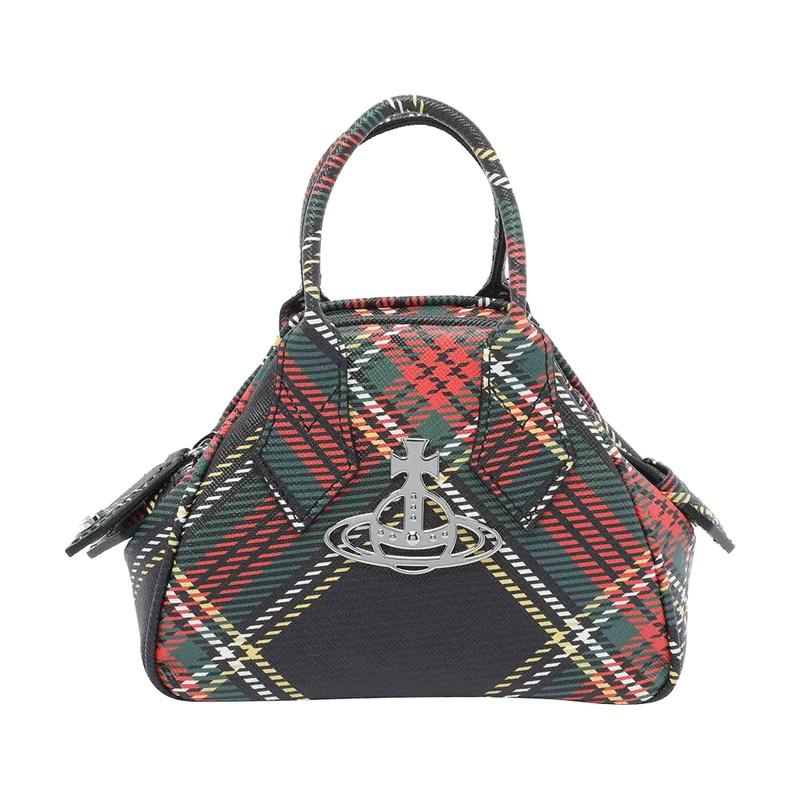 Vivienne Westwood Yasmin Mini Crossbody Bag Black Leather