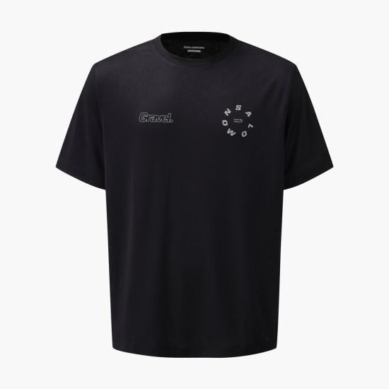 SALOMON Black DrySink Short Sleeve T-Shirt Men’s S262001 RTS71 BLK DOM