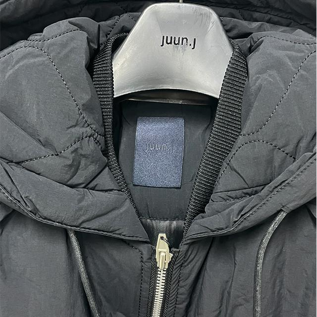 Juun.J Unisex Hooded Nylon Zip-Up Jacket JC3941P315