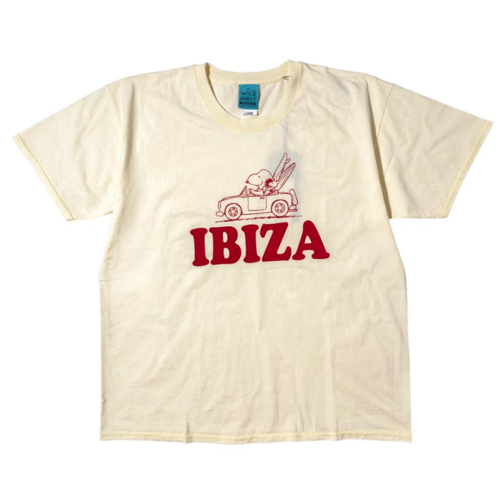 Wild Donkey Light Dyed Yellow Ibiza Short Sleeve T-Shirt Unisex