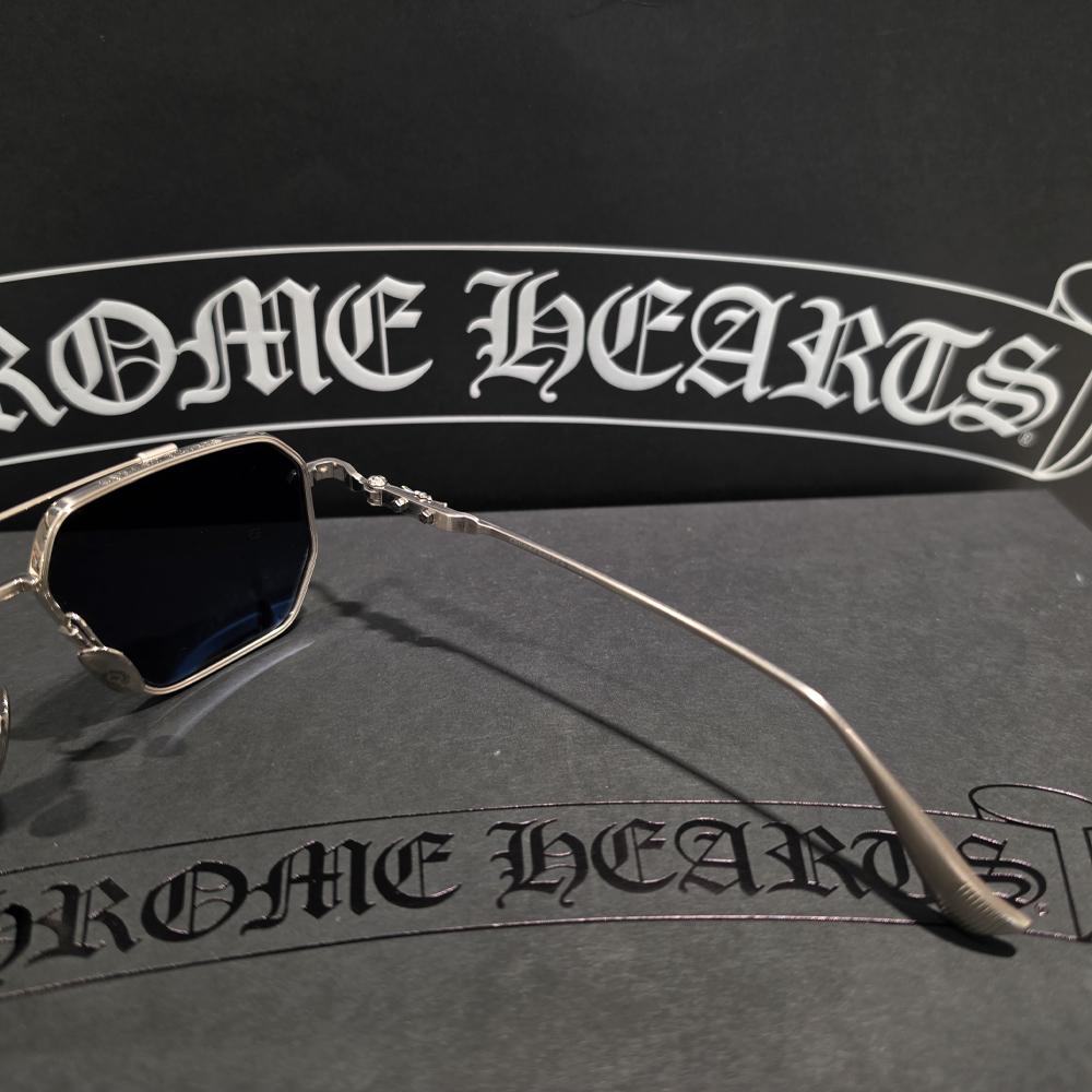 Chrome Hearts Punk Silver-Tone Sunglasses Glasses