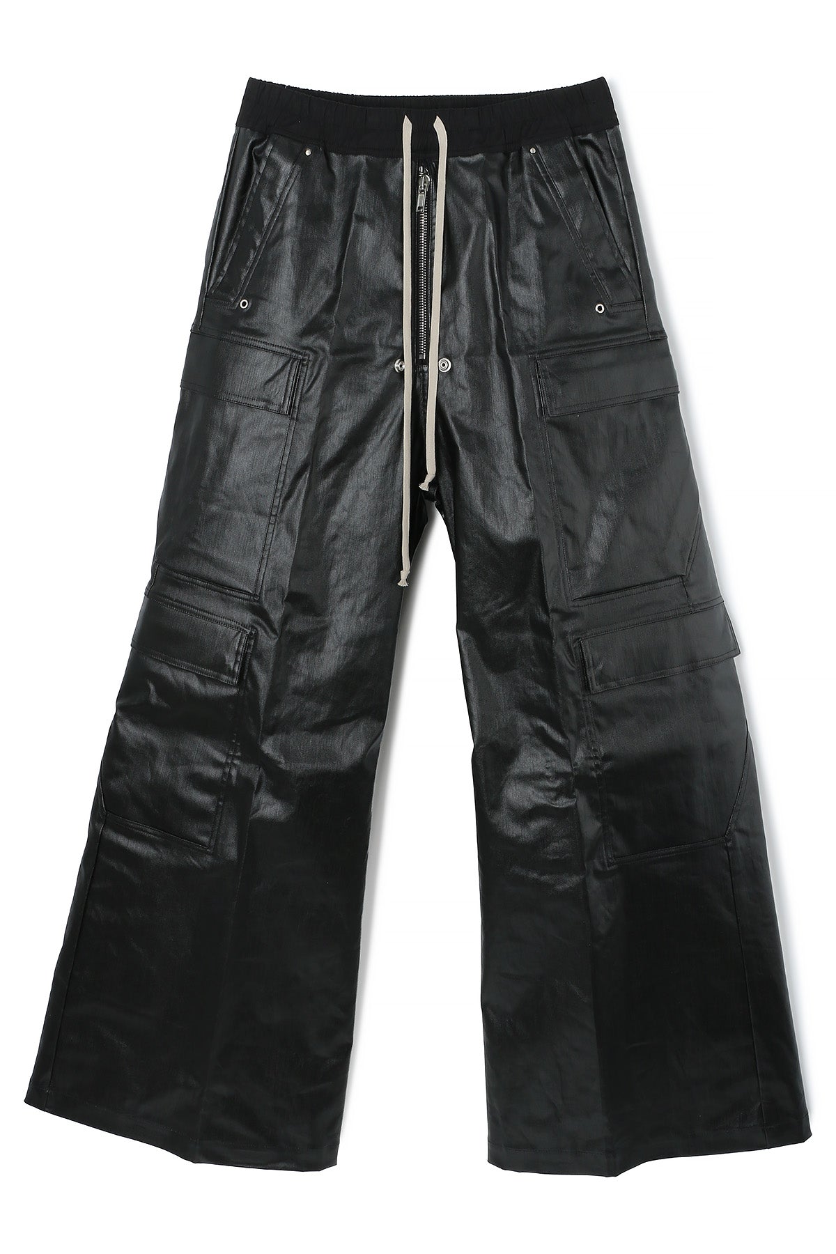 Rick Owens Black Wide Cargo Pants RU01D3339SCT09