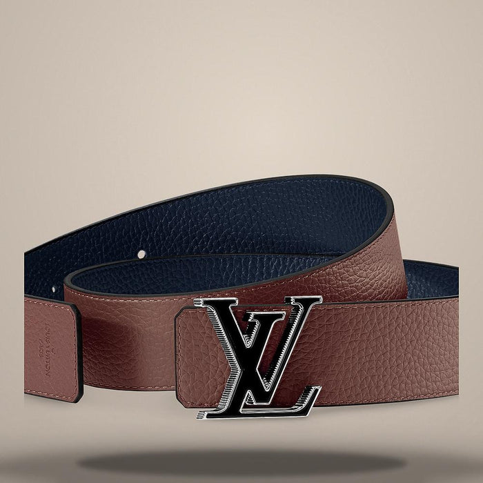 Louis Vuitton LV Tilt Reversible Belt 40mm Width 4cm Black/Brown