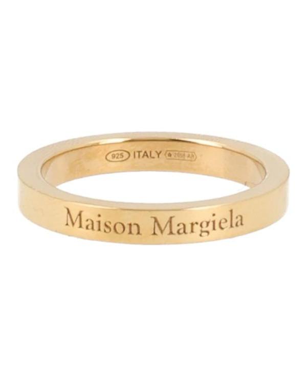 Maison Margiela Logo Ring 3mm Men’s Jewelry