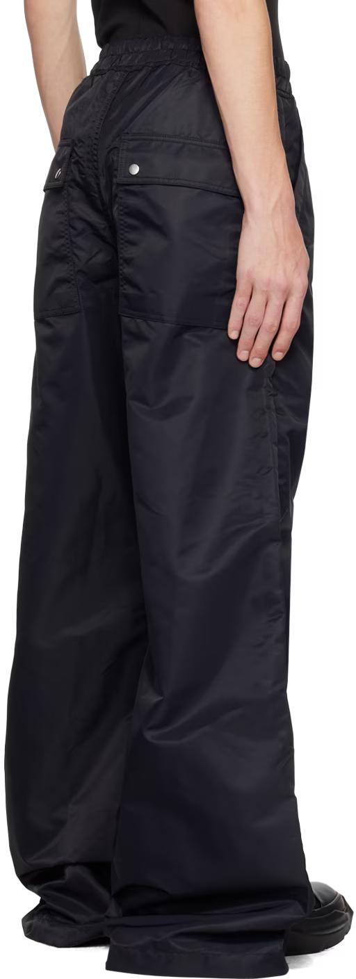 Rick Owens DRKSHDW Nylon Geth Belas Jogger Pants Black DU02C5378 BR 09