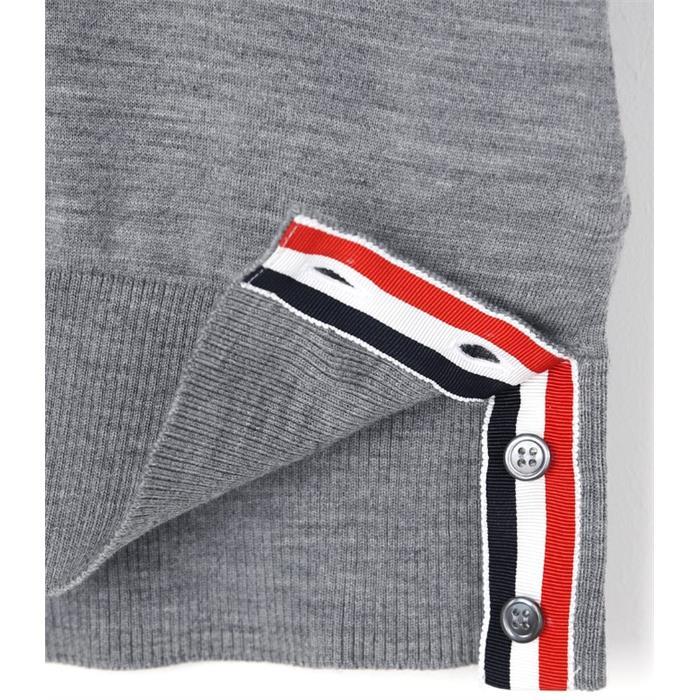 THOM BROWNE Short Sleeve Turtleneck T-Shirt FKA434A