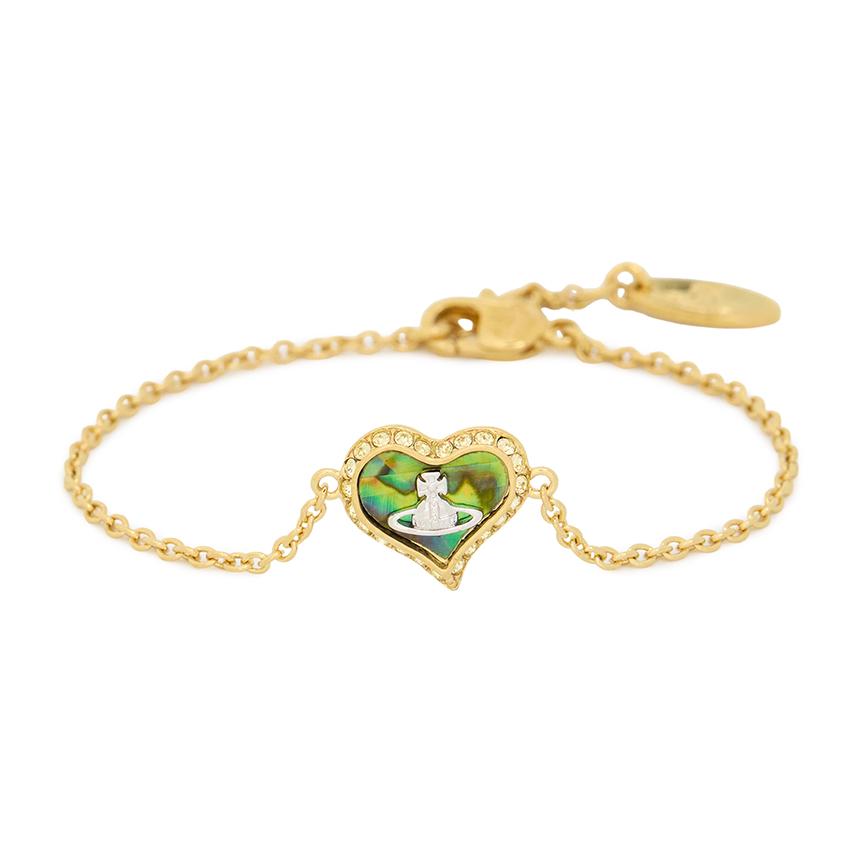 Vivienne Westwood Petra Chain Bracelet for Women Silver-Tone