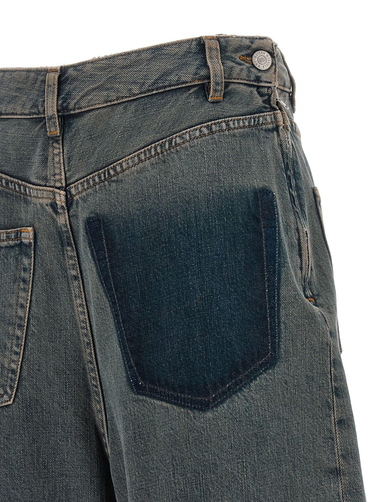 Maison Margiela Blue Denim Jeans Women’s Classic Straight Fit