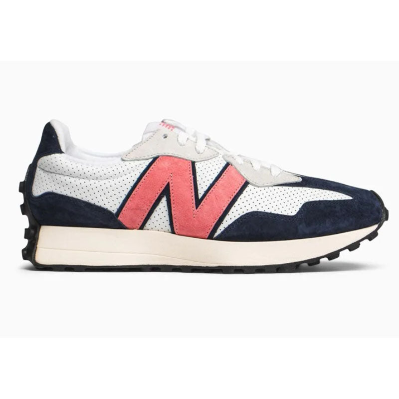 New Balance White MS327 Low-Top Sneakers Unisex
