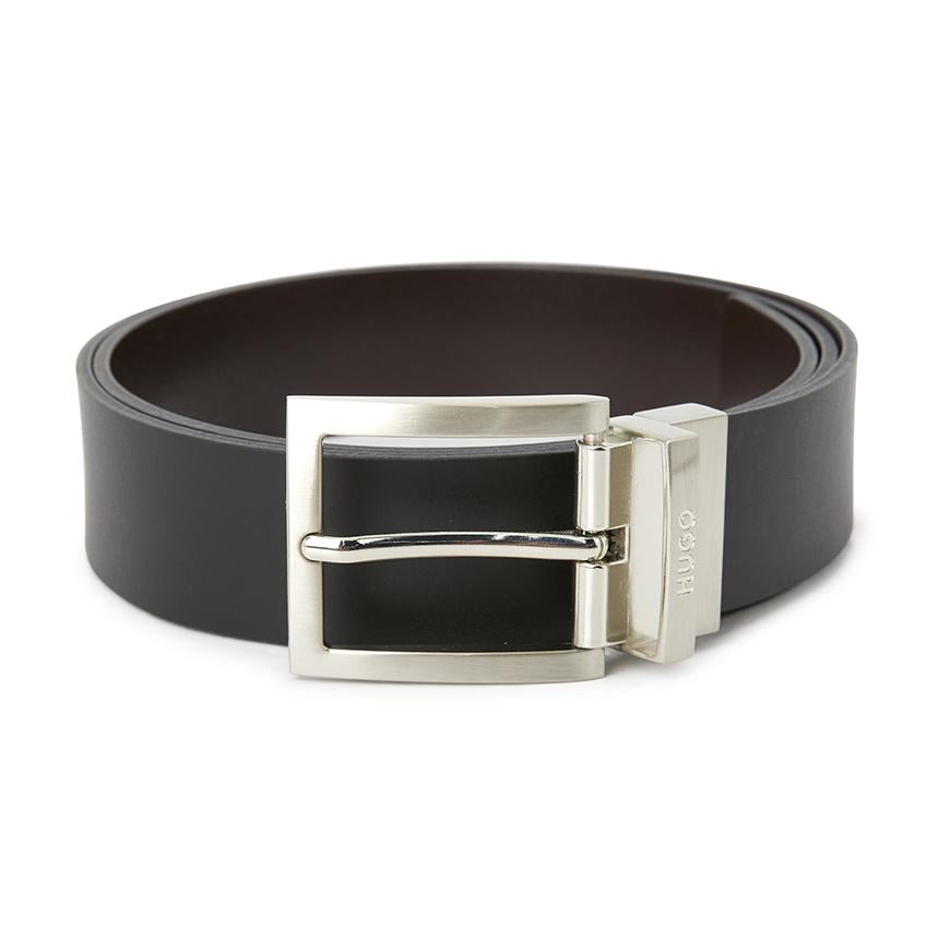 HUGO BOSS Men's Leather Belt 50497462 002