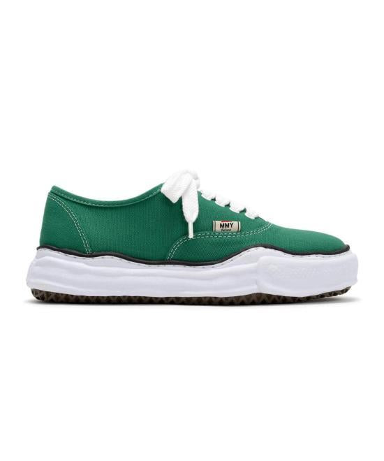 Maison Mihara Yasuhiro Baker OG Sole Canvas Low-Top Sneakers Gr A02FW704 CLGREEN