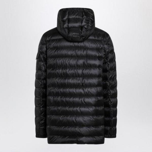 Moncler Oahu Hooded Mid-Length Down Parka Jacket