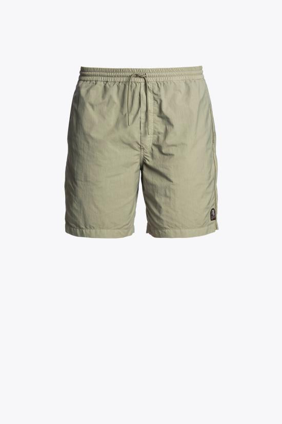 Parajumpers Ashen Sage Cotton Drawstring Short Pants Men PMPAKW 01274