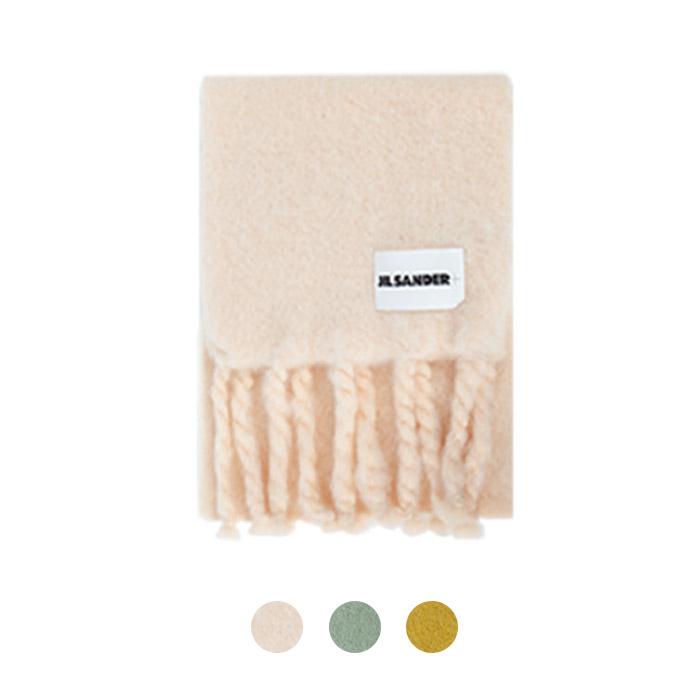 JIL SANDER Hand-Knit Wool Mohair Long Scarf J40TE0118 J40041 638 338 815