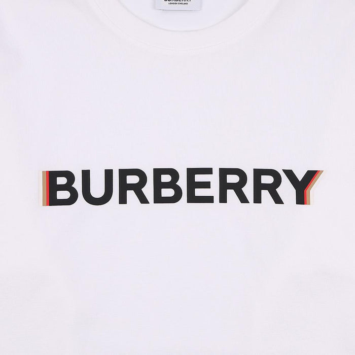 BURBERRY Logo Unisex White T-Shirt 80526511