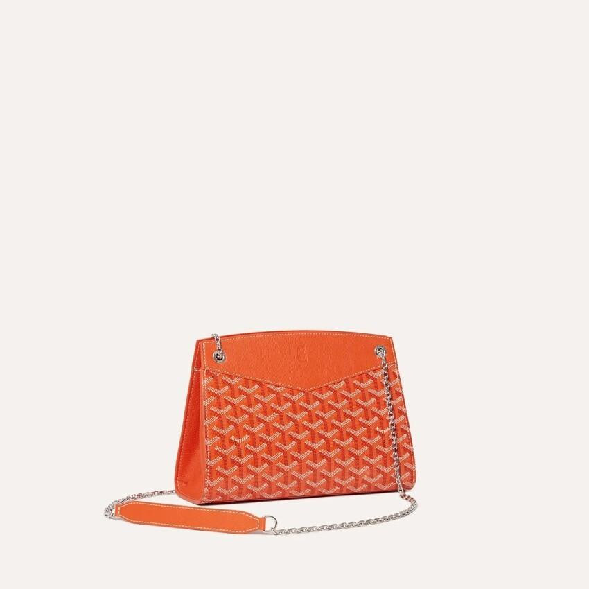 GOYARD Structured Rouette PM Crossbody Bag Orange Women ROUETSPMLTY07 CL07