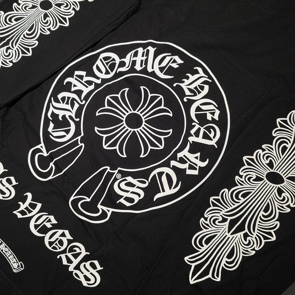Chrome Hearts Horseshoe Long Sleeve T-Shirt Black Las Vegas Limited