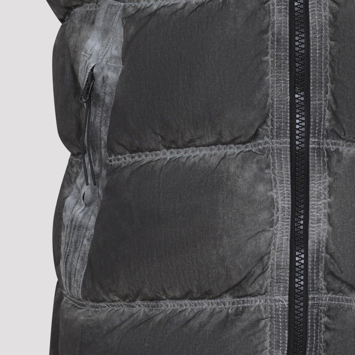 CP Company Nylon Padded Vest Men's Outerwear Black