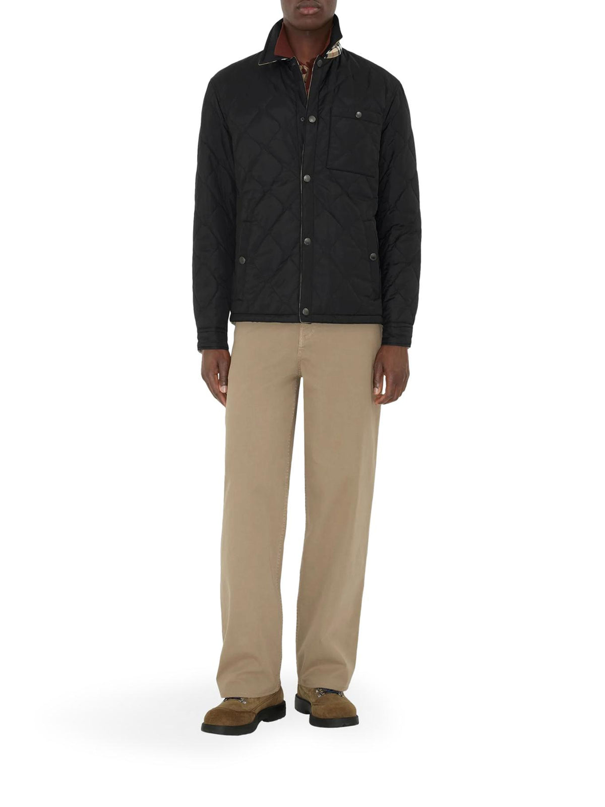 BURBERRY Black Casual Jacket for Men