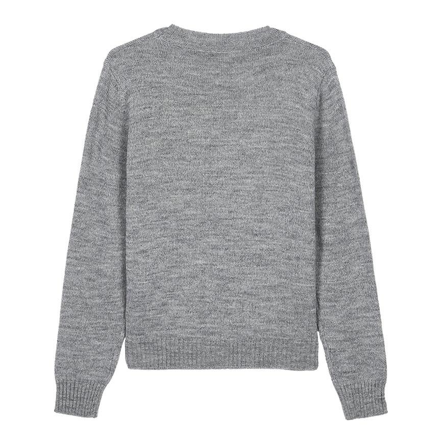 Max Mara Alpaca Wool Round Neck Knit Sweater for Women
